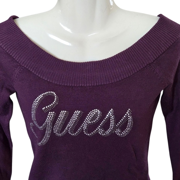 Guess Purple Sweater - Picture 4 of 9